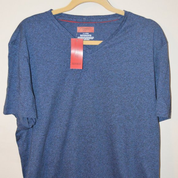 Mens V-Neck T-Shirt - Picture 1 of 2